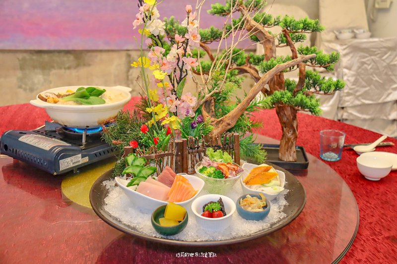 花蓮美食海鮮創作無菜單料理，4000坪落羽松庭園美景超好拍