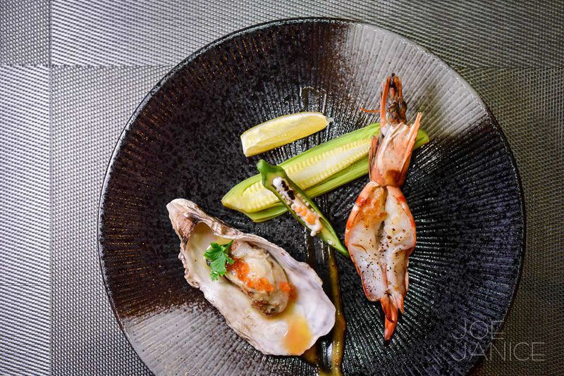 桃園約會餐廳【君子蘭新鐵板料理】結合義法料理的精緻鐵板燒