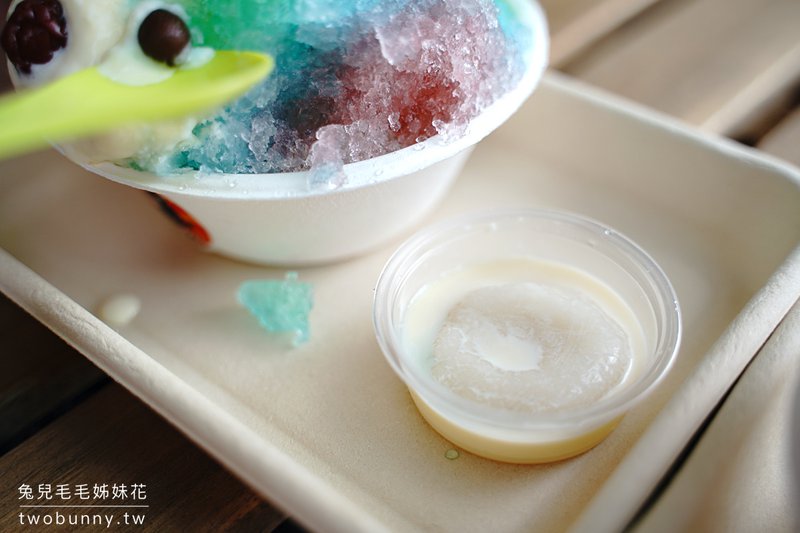 浪花丸かき氷澎湖分號～澎湖最療癒彩虹熊熊日式刨冰，還有限定版仙人掌口味