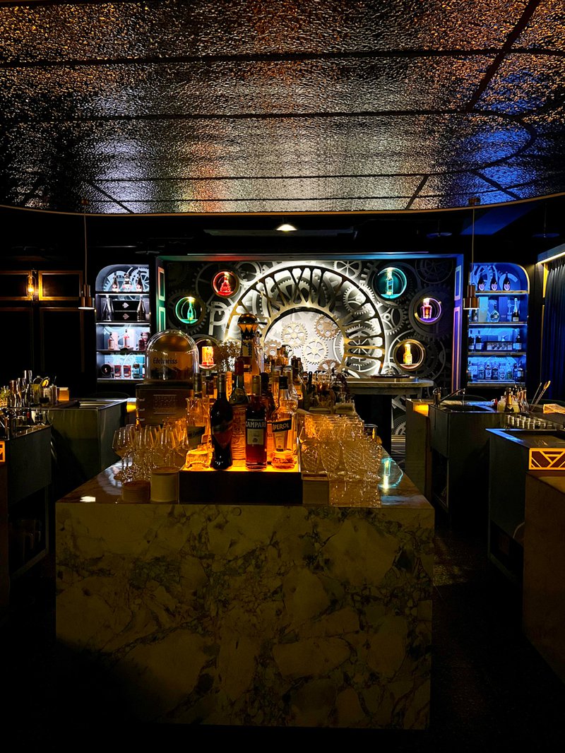 Posino Taipei。信義區酒吧推薦！賭場主題酒吧～