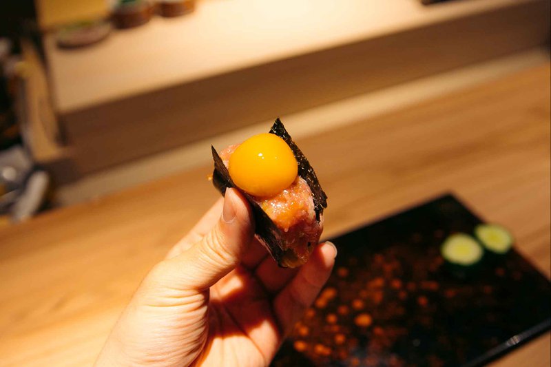 ▲第十八道：日本鹿耳島鮪魚臉頰肉