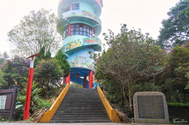 苗栗薑麻園瞭望台｜輕鬆到達雲海觀賞點！夕陽下的雲海絕景