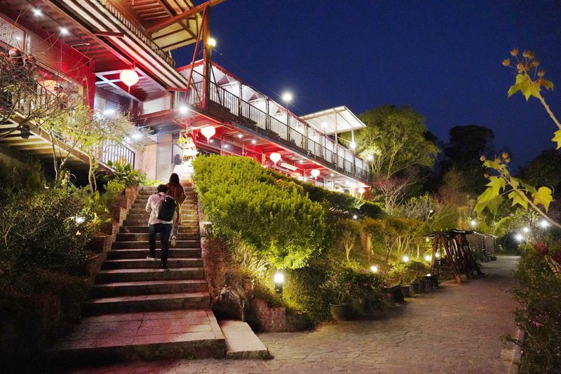 嘉義泡腳景點》清豐濤月景觀餐廳，神隱少女足湯