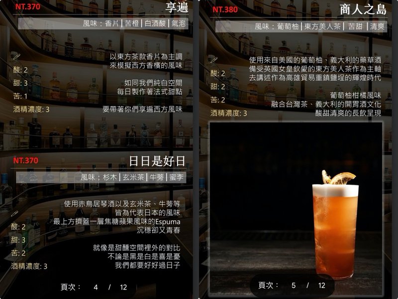 [高雄酒吧]JustIn入吧-法式甜點x好喝調酒!